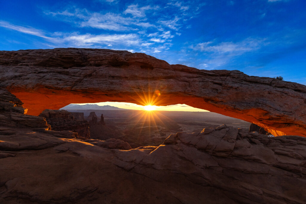 Mesa Arch Southern Utah Sunrise in National Park 