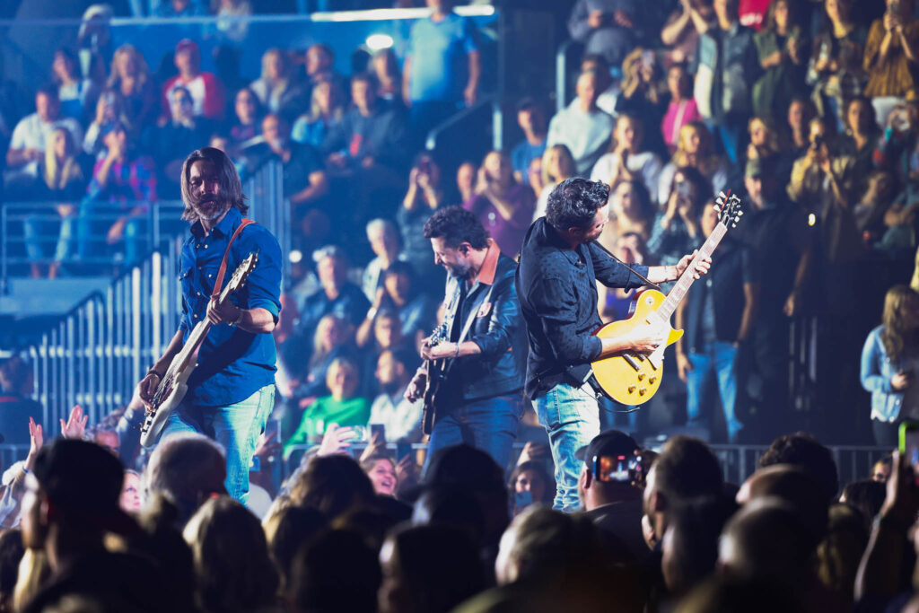 Old Dominion live concert performance with stage lighting and audience atmosphere
